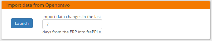 Import from Openbravo/Etendo