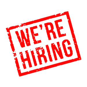 We’re hiring…